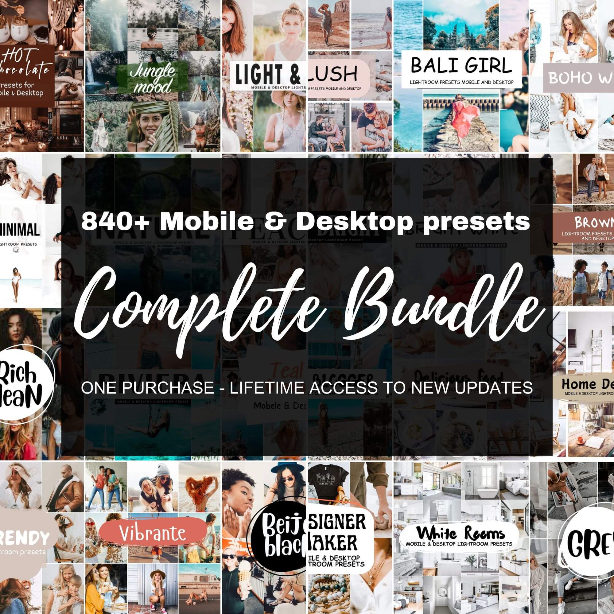 Complete Bundle Lightroom Presets 