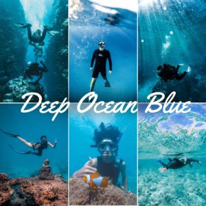 Deep Ocean Blue Lightroom Presets