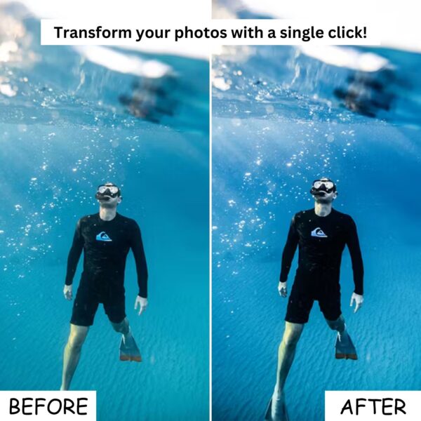 Deep Ocean Blue Lightroom Presets
