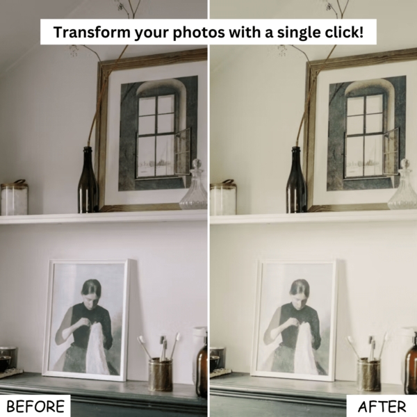 Indoor Warm Lightroom Presets