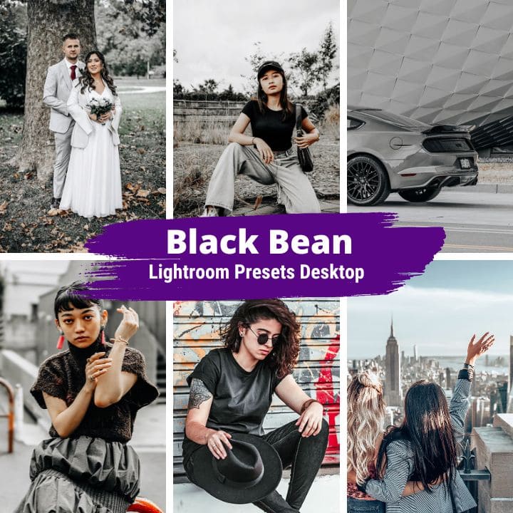 12 Black Bean Lightroom Presets