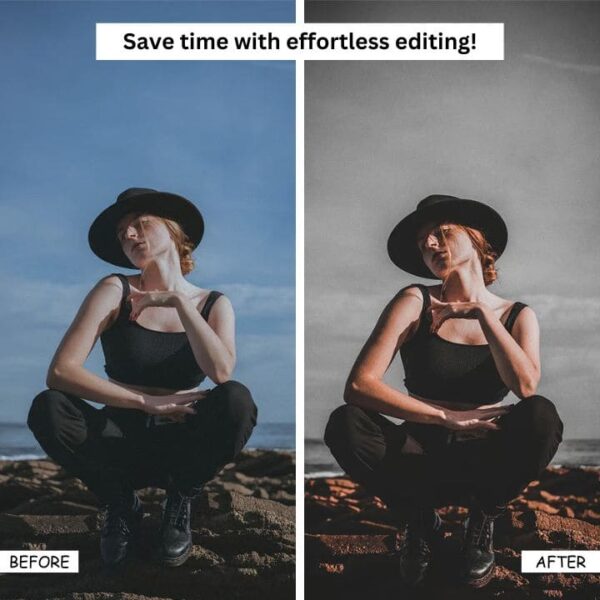 Black and Orange Presets and Actions [Free download]